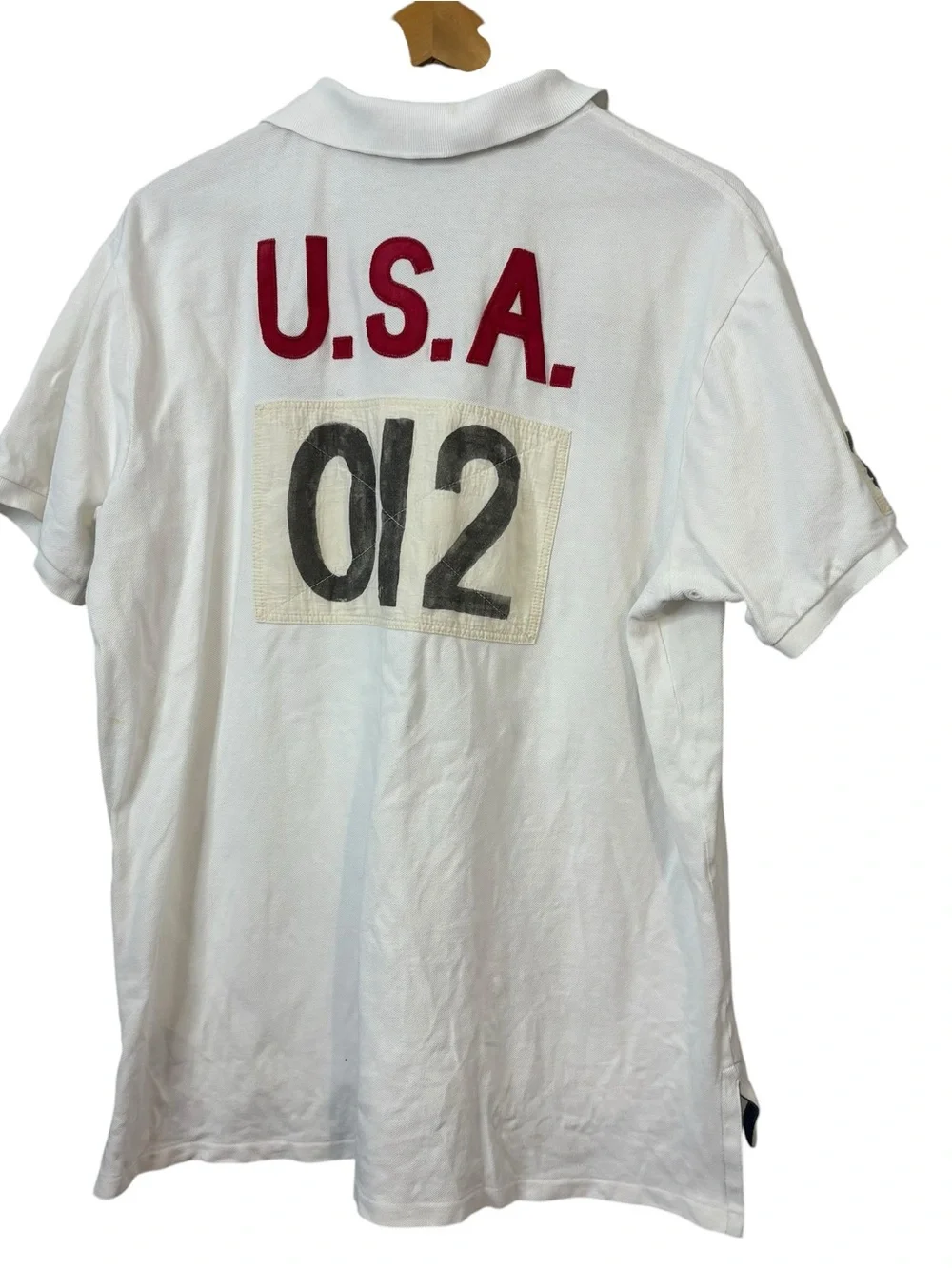 Vintage Ralph Lauren United States/British Polo Big Pony Track Field 012 XXL